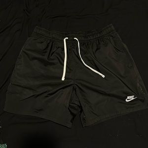 Brand new black Nike woven shorts